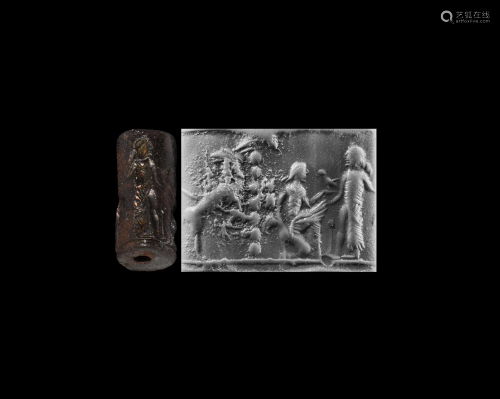 Cylinder Seal with Presentation Scene