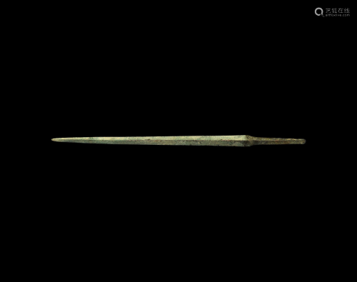 Western Asiatic Luristan Armour Piercing Spearhead