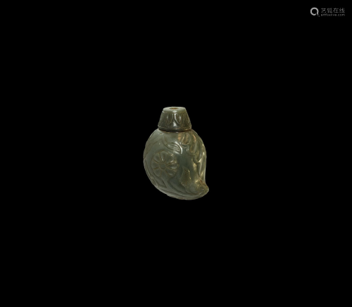 Indian Jade Perfume Bottle