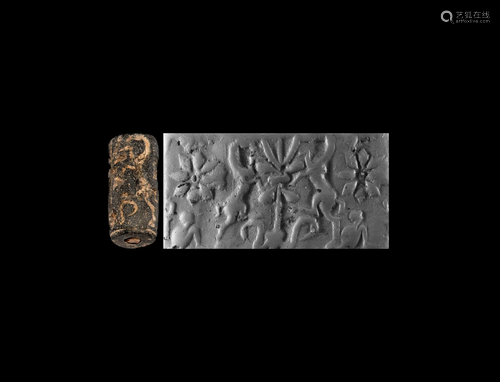 Cylinder Seal with Gryphons