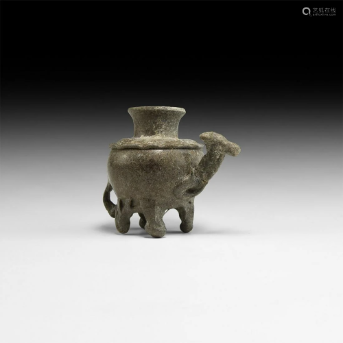 Islamic Glass Camel Vessel