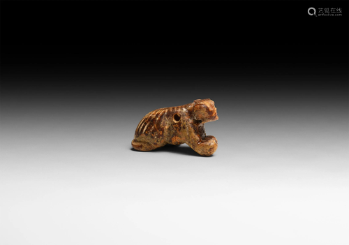 Amber Quadruped Amulet