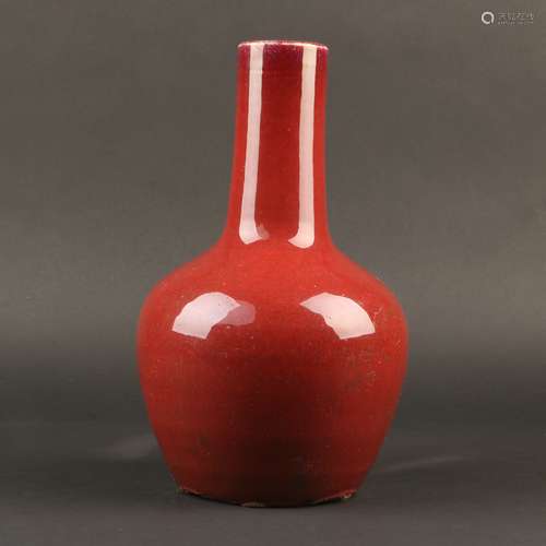 COPPER RED VASE