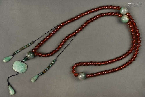 AMBER ROSARY QING DYNASTY