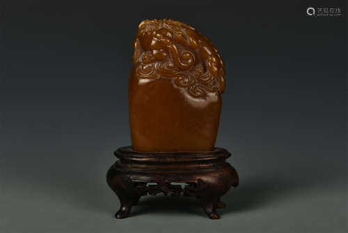 TIANHUANG SEAL STAMP QING DYNASTY