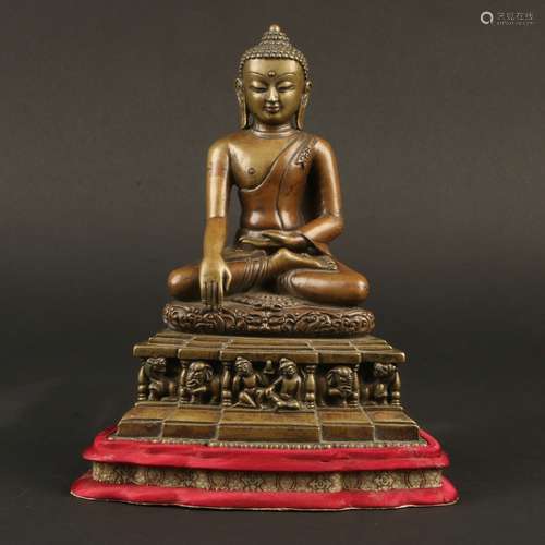 BRONZE MEDICINE BUDDHA