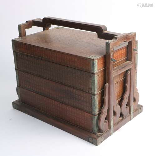 HUANGHUALI FOOD BOX QING DYNASTY