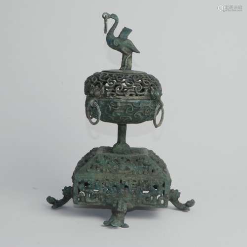 BRONZE CENSER WARRING STATE PERIOD