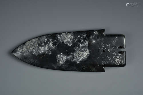 BLACK JADE BLADE HAN DYNASTY