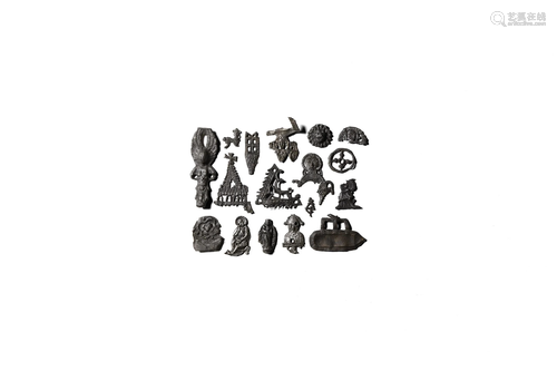 Medieval Pilgrim's Badge Fragment Group