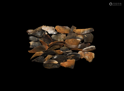 Stone Age Oxfordshire Flint Tool Collection