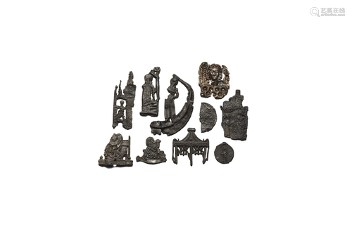 Medieval Pilgrim's Badge and Other Fragment G…