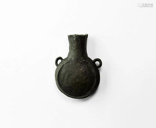 Medieval Pilgrim's Holy Water Ampulla