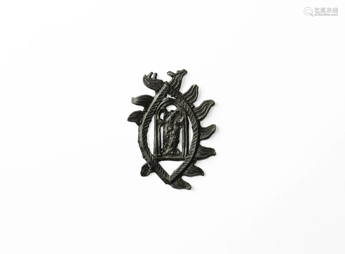 Medieval Madonna and Child Pilgrim's Badge