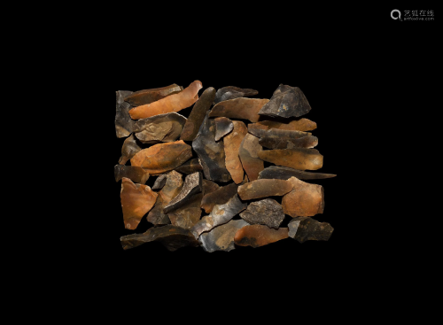 Stone Age Oxfordshire Flint Tool Collection