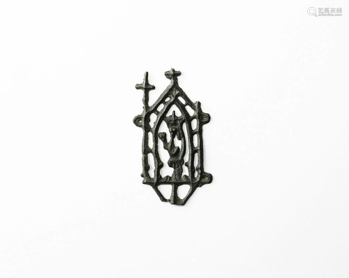 Medieval Madonna and Child Pilgrim's Badge