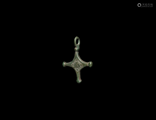 Medieval Cross Pendant