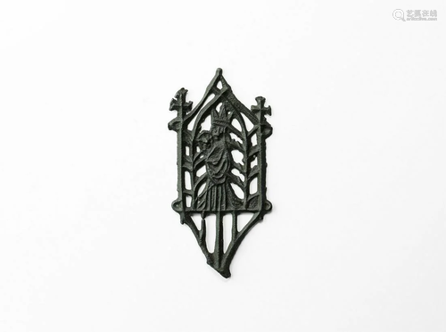 Medieval Mary and Child Pilgrim's Badge