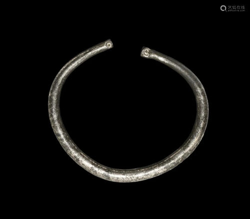 Viking Silver Arm Ring