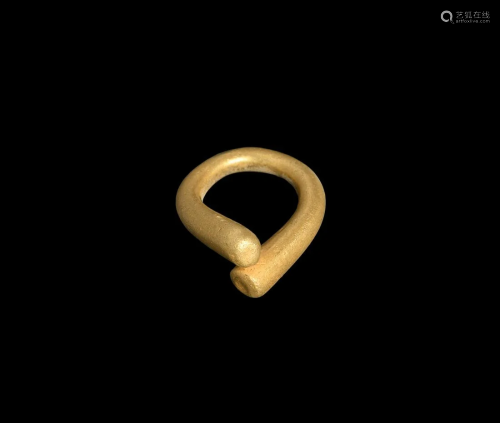Bronze Age Gold Ring Money or Adornment