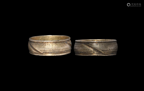 Medieval Decorated Silver Ring
