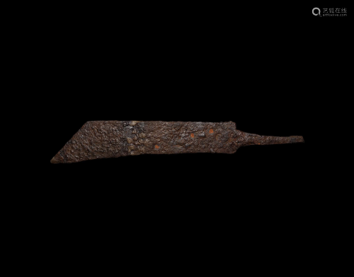 Anglo-Saxon Broken-Backed Knife