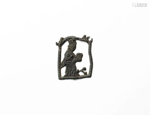 Medieval Charlemagne Pilgrim's Badge