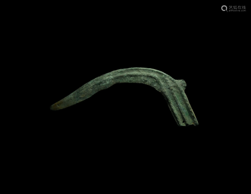 Bronze Age Scythe Blade