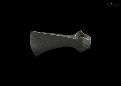 Heavy Viking Triangular-Shaped Axe-Hammer
