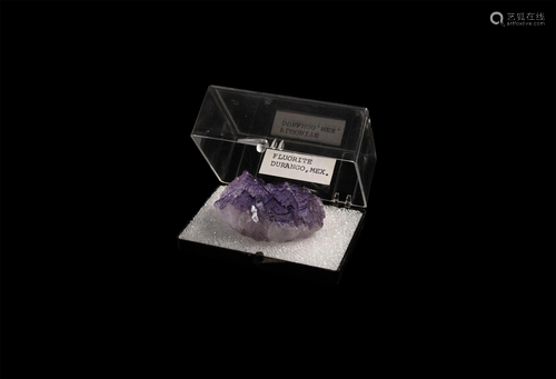 Historic Durango Mexico Fluorite Mineral Specimen