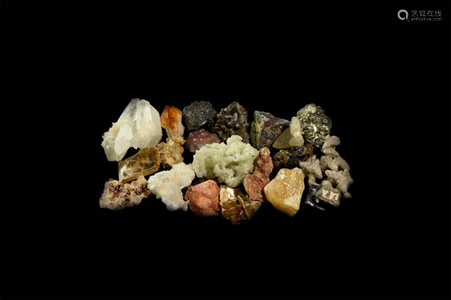 Mixed Historic Mineral Specimen Collection