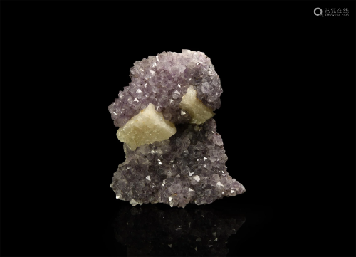 Amethyst Crystal Mineral Specimen