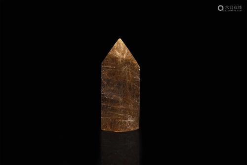 Smokey Quartz Point Mineral Specimen