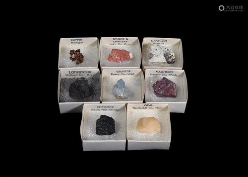 Historic USA Mineral Collection