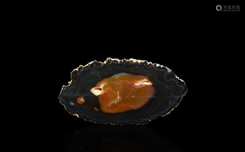 Polished Agate End Mineral Specimen