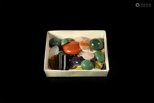 Mixed Cabochon Gemstone Collection