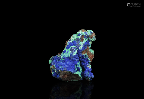 Azurite and Malachite Mineral Specimen