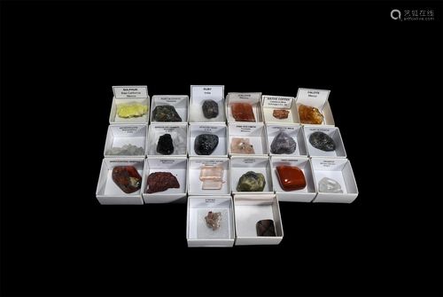 Historic Selected Mineral Specimen Collection