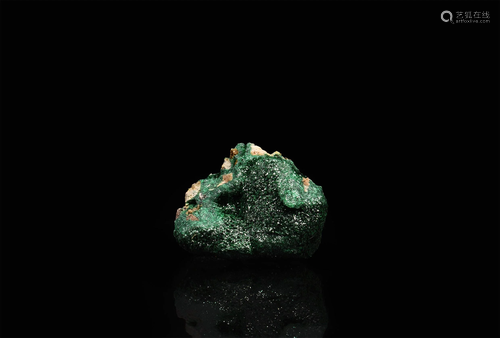 Congo Crystaline Malachite Mineral Specimen