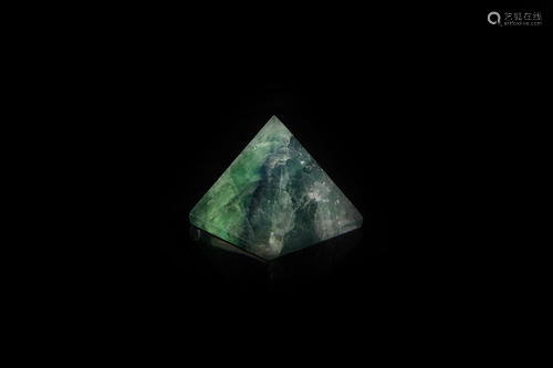 Large Fluorite Pyramid Mineral Specimen