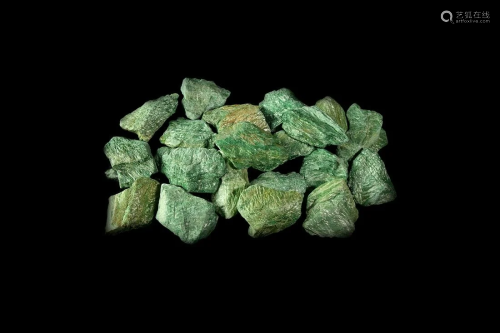 20 Large Fuchsite Mineral Specimens