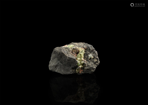 Historic Cassiterite Mineral Specimen