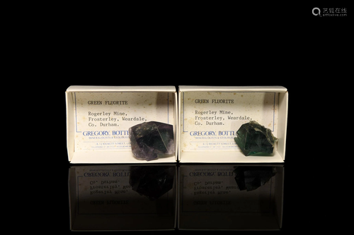 Historic Rogerley Mine, County Durham, UK Fluorite