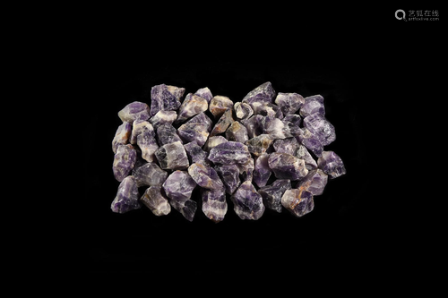 50 Brazil Amethyst Mineral Specimens