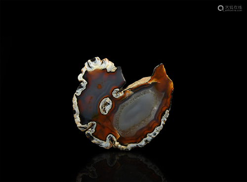 Polished Agate End Mineral Specimen