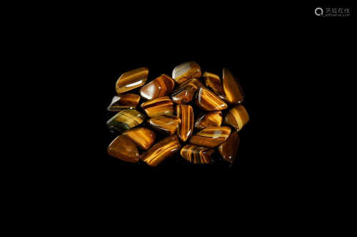 Polished Tiger's Eye Mineral Specimens