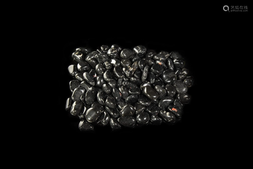 100 Polished Black Tourmaline Mineral Specimens