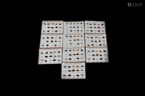 10 Gemstones of the World Polished Specimen Cards