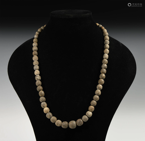 Mammoth Bone Bead Necklace String