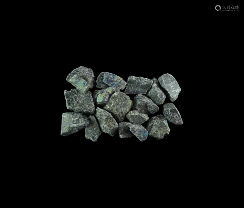 18 Labradorite Mineral Specimens